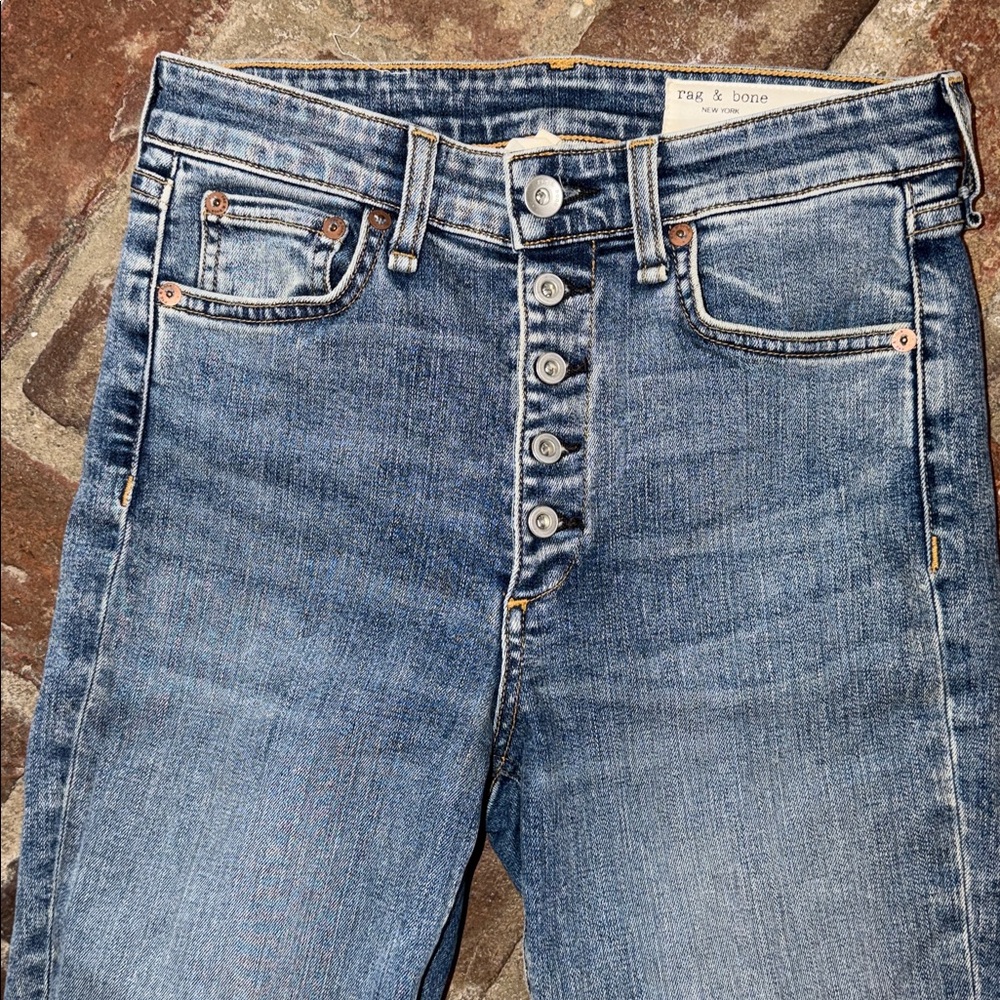 ⭐️Rag & Bone Nina High Rise Skinny Jeans⭐️ - Picture 5 of 11